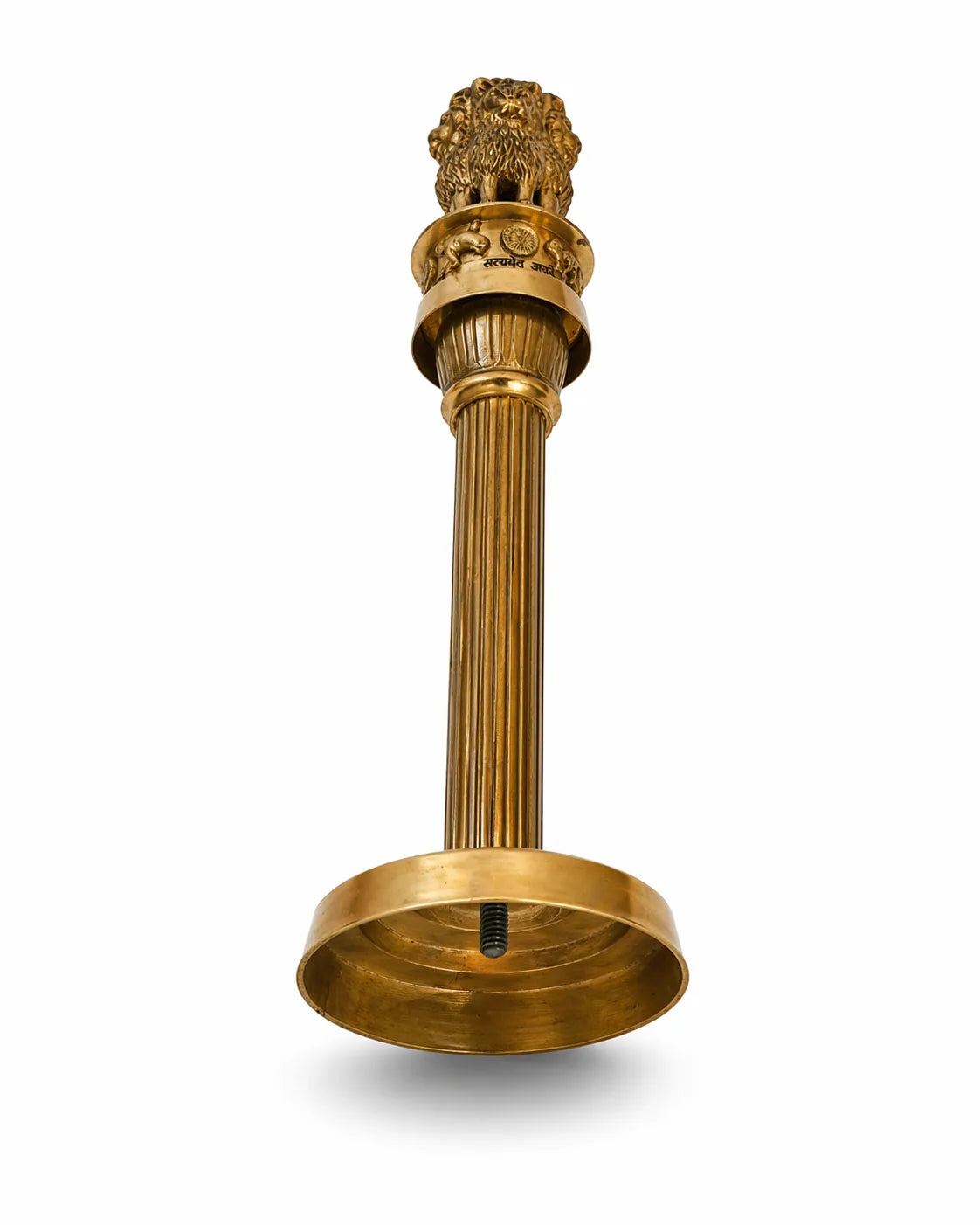 ASHOKA PILLAR 10″ Brass