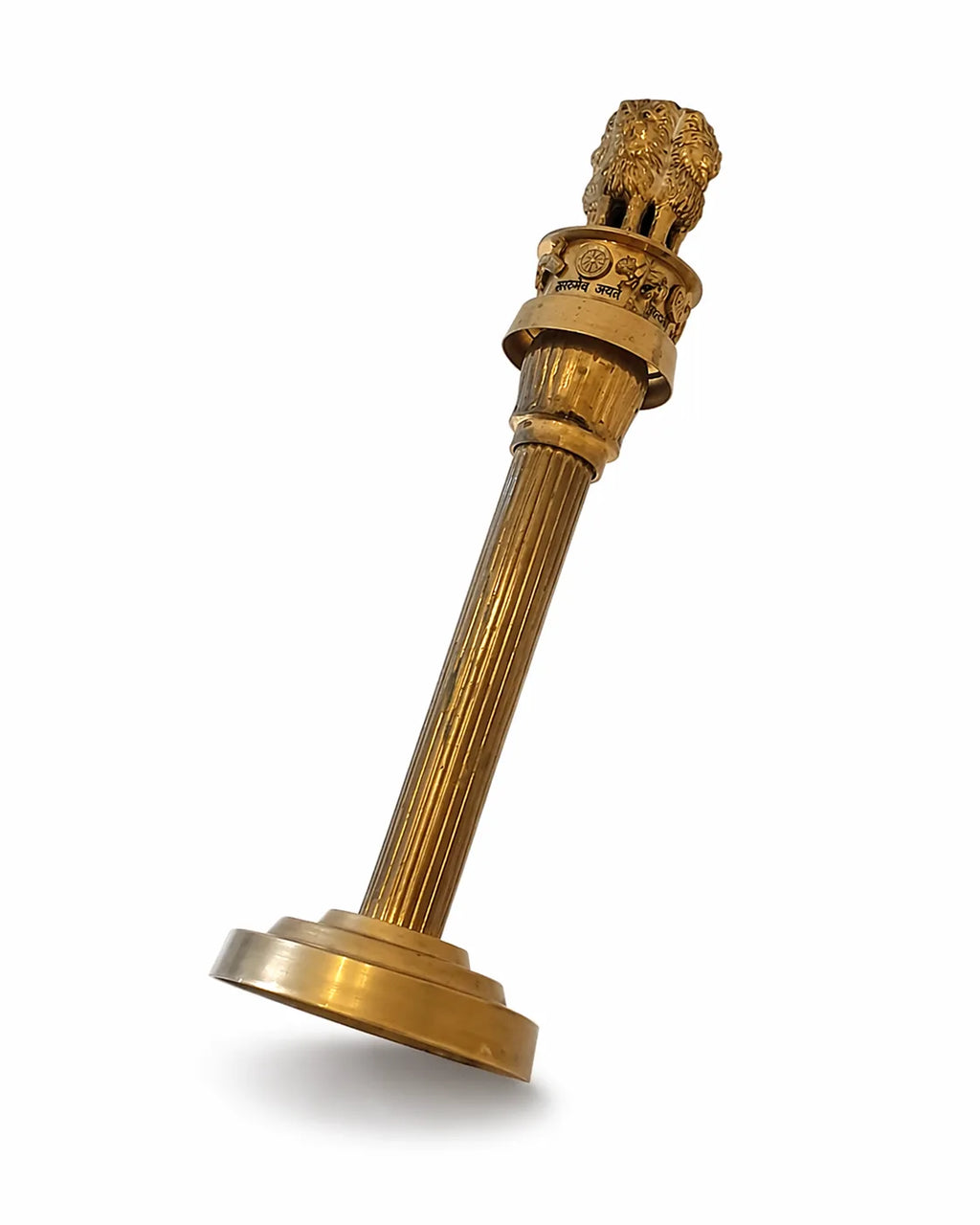 ASHOKA PILLAR 10″ Brass