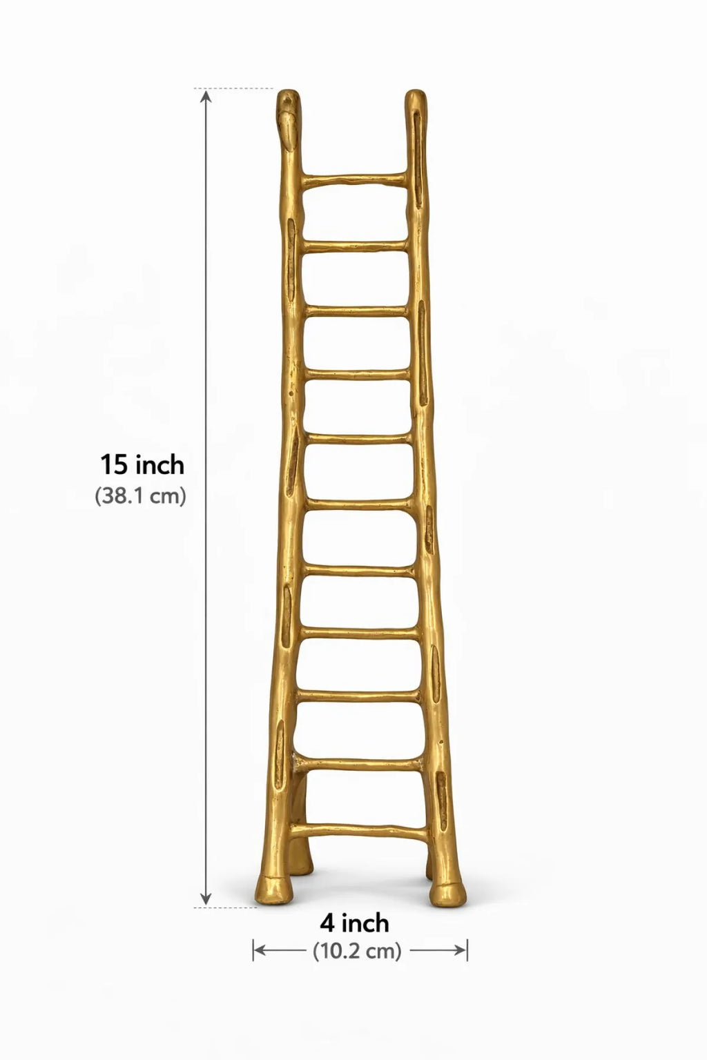 Brass Vastu Ladder (पीतल की वास्तु सीढ़ी) — Career Progress, Success & Upward Energy Symbol for Stuck Careers, Business Plateau & Exam Aspirants