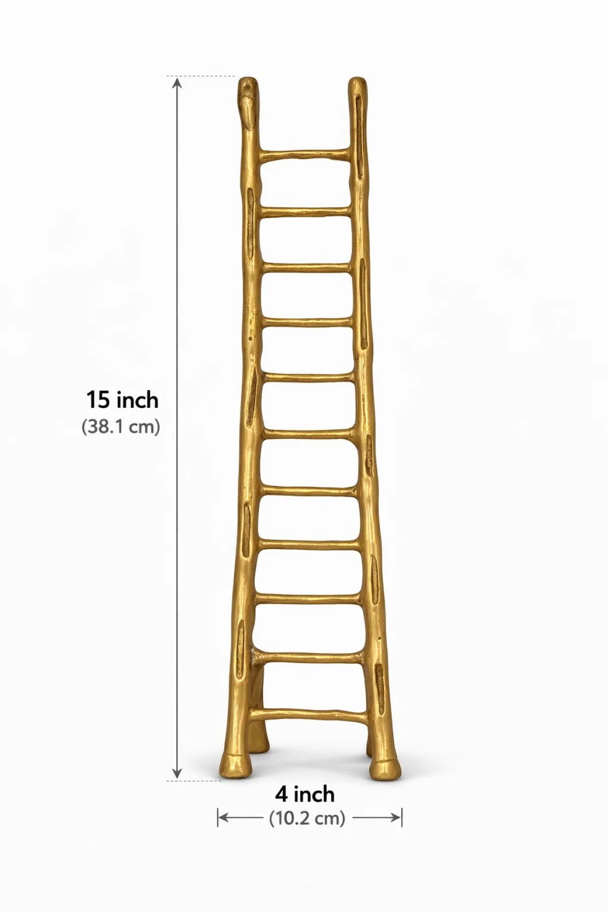 Brass Vastu Ladder (पीतल की वास्तु सीढ़ी) — Career Progress, Success & Upward Energy Symbol for Stuck Careers, Business Plateau & Exam Aspirants