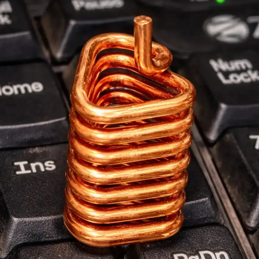 Triangular Anti-Clockwise Spring Copper