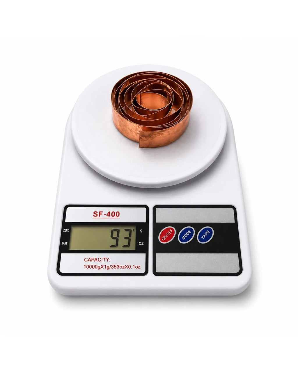 Copper Metal Strip 48" × 1" × 1.5mm (4 Feet)