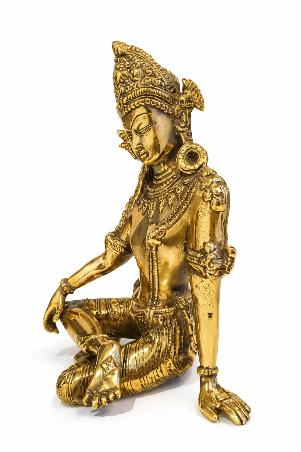 INDRA DEV 9.5″ Brass