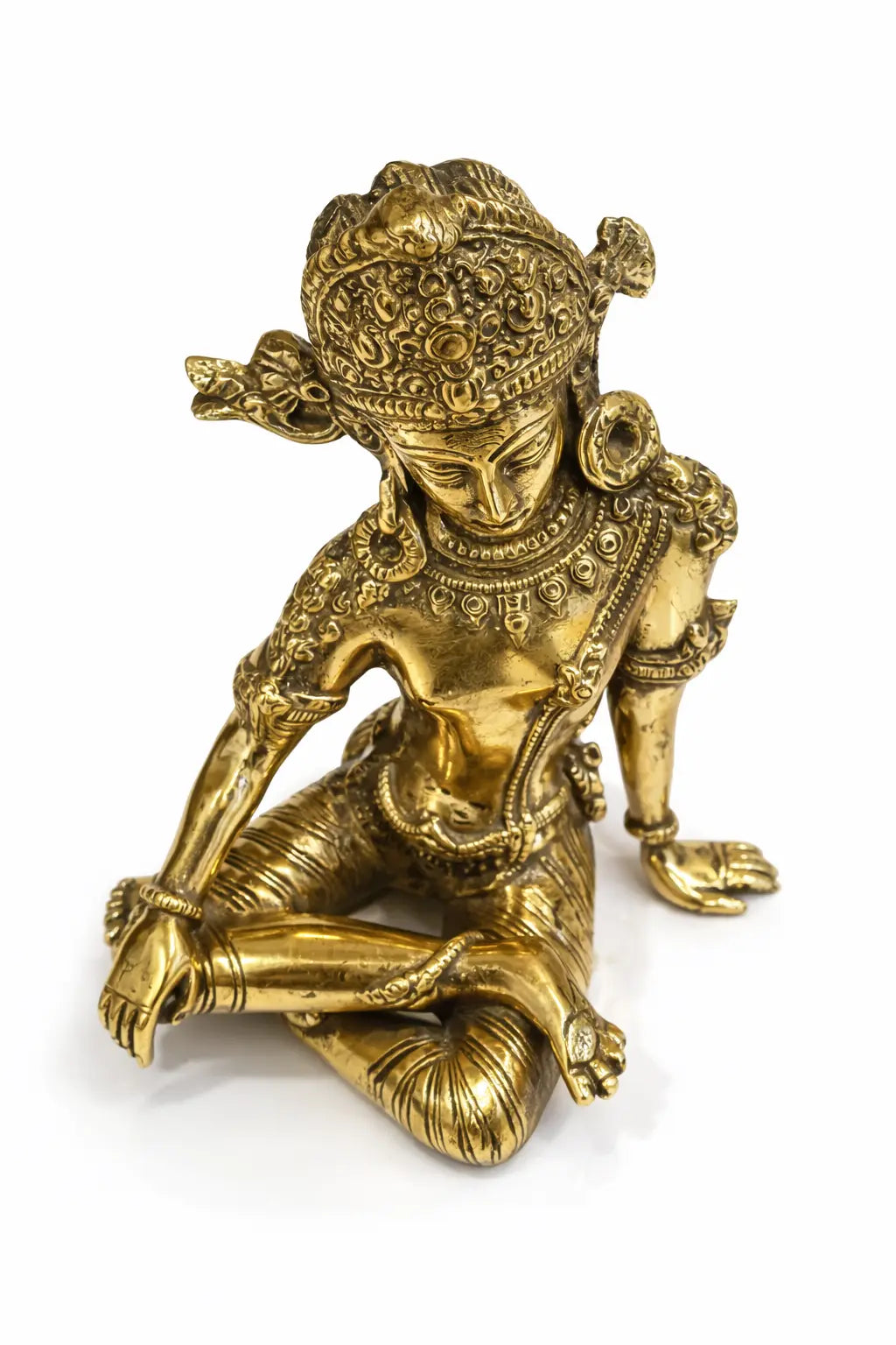 INDRA DEV 9.5″ Brass