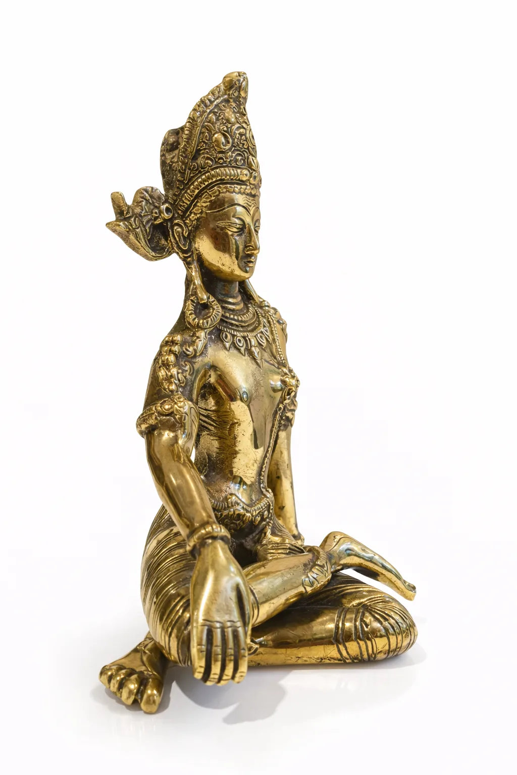 INDRA DEV 9.5″ Brass
