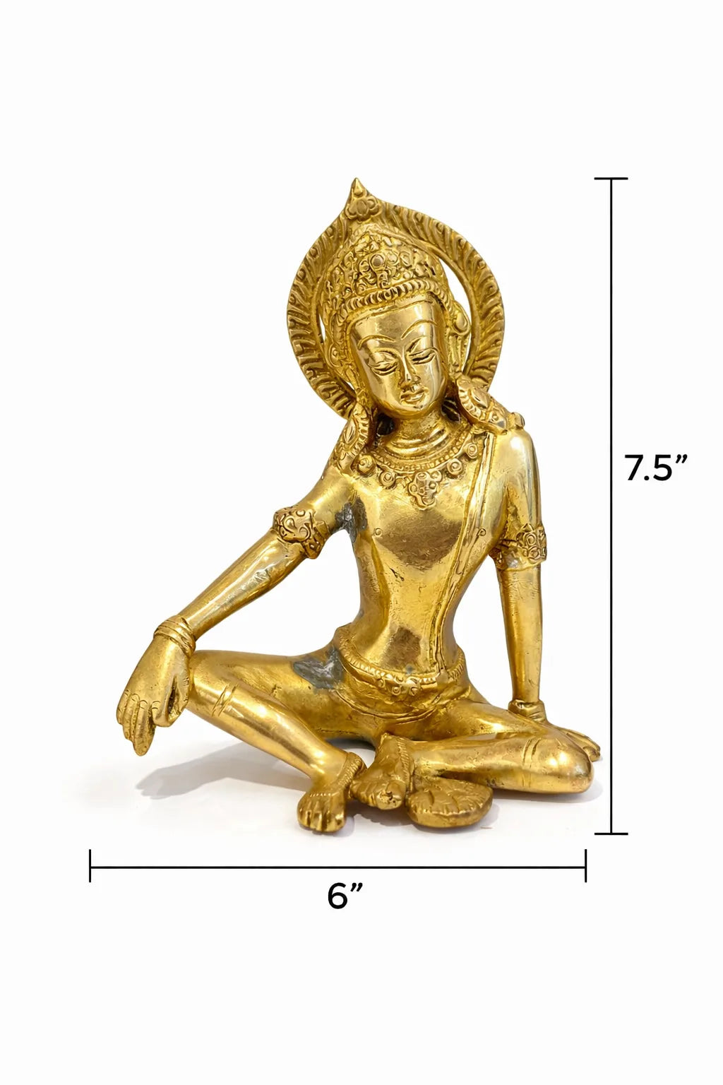 INDRA DEV 7.5″ Brass