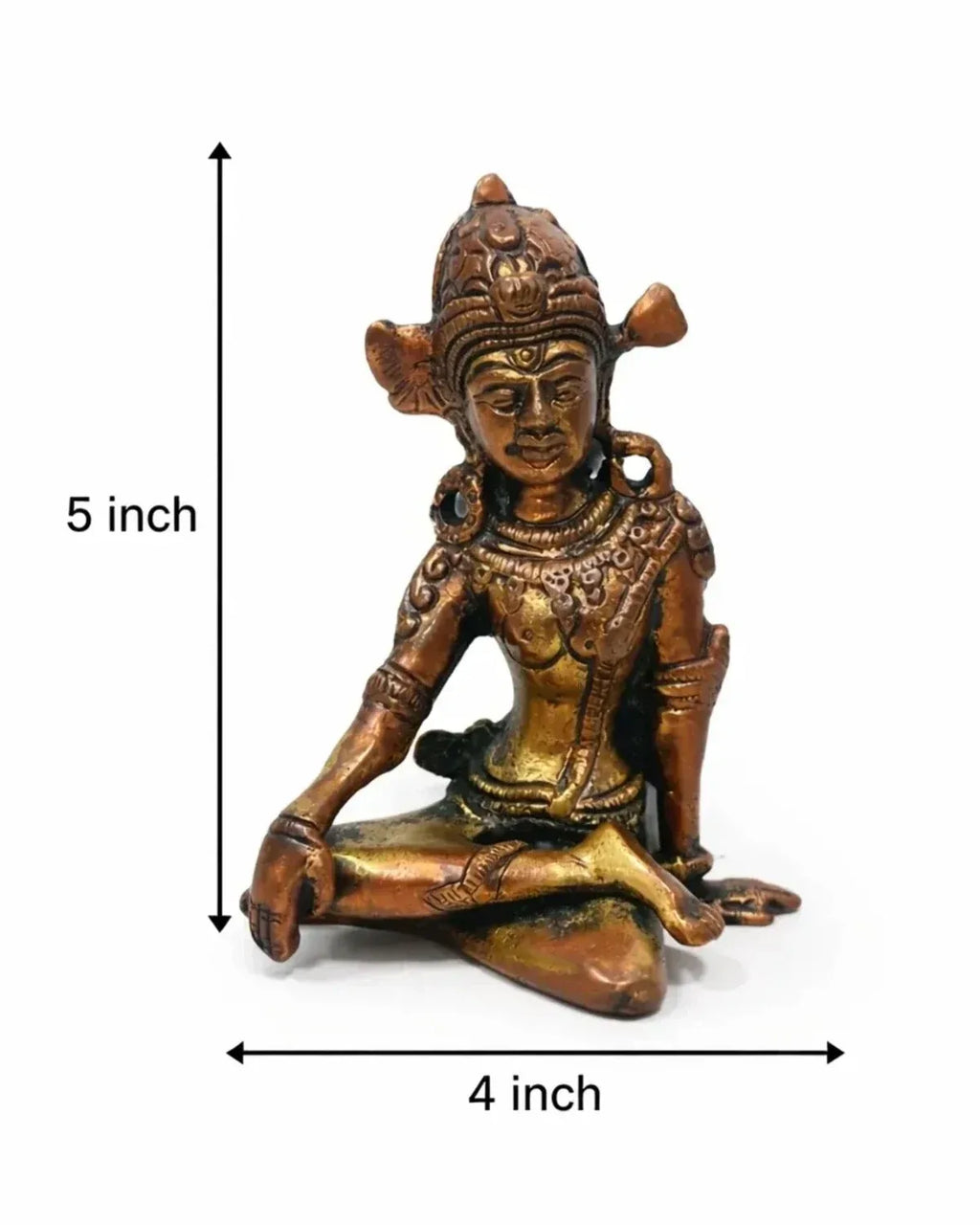 INDRA DEV 5″ Copper Coated