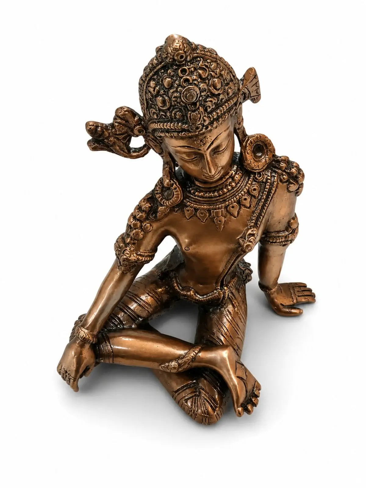 INDRA DEV 9.5″ Copper Coated