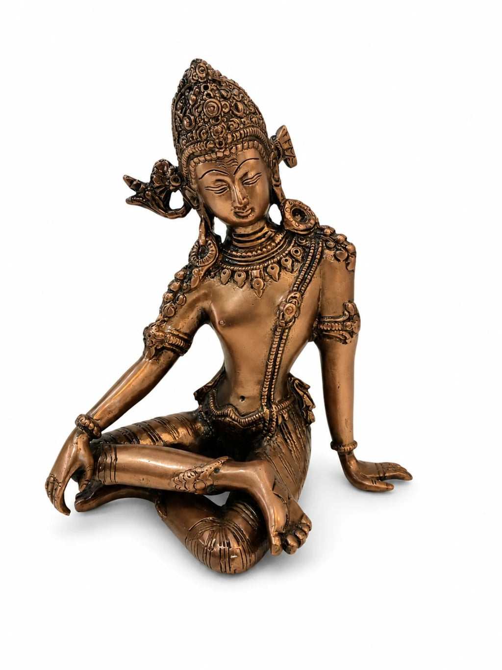 INDRA DEV 9.5″ Copper Coated
