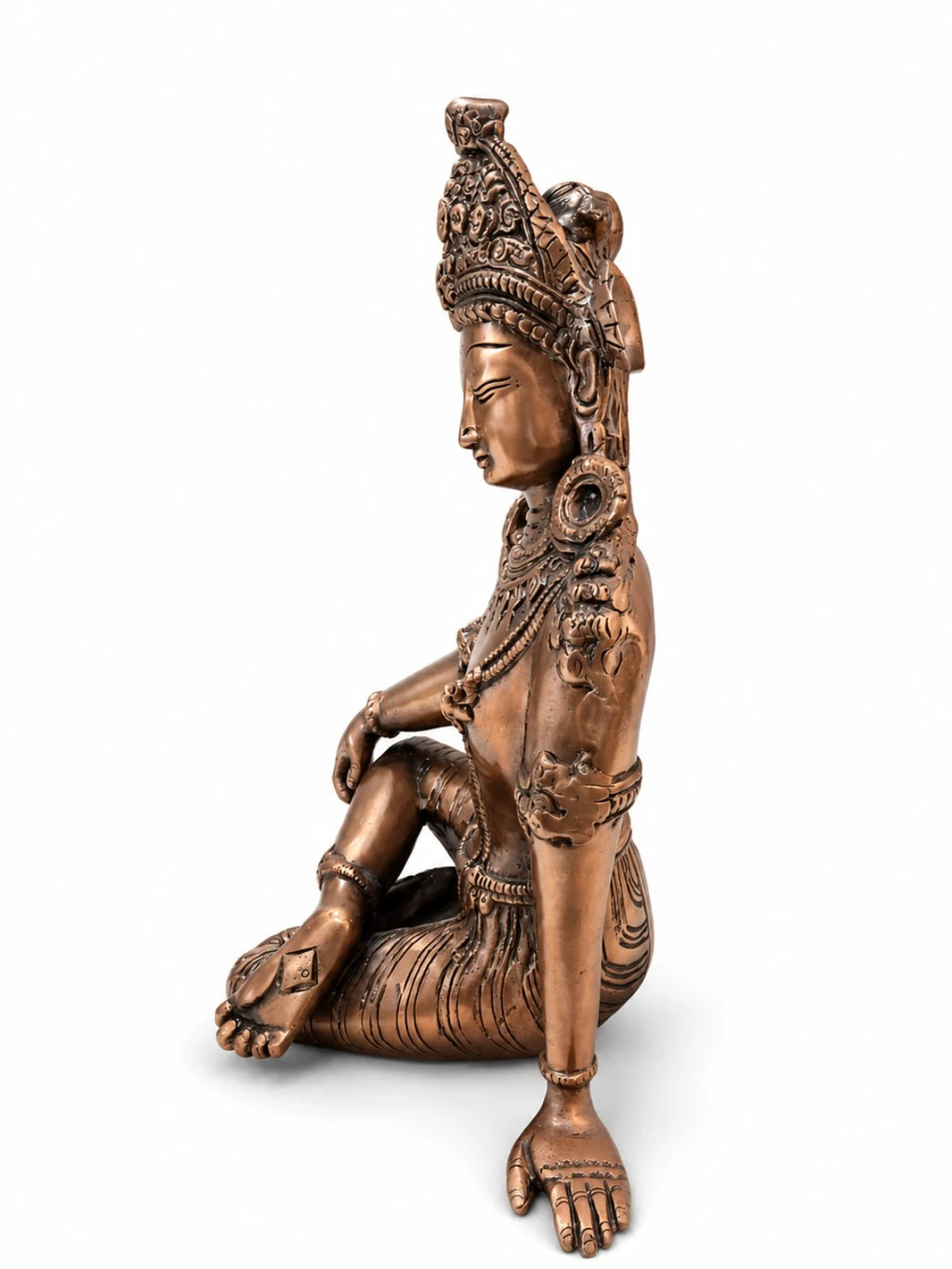 INDRA DEV 9.5″ Copper Coated