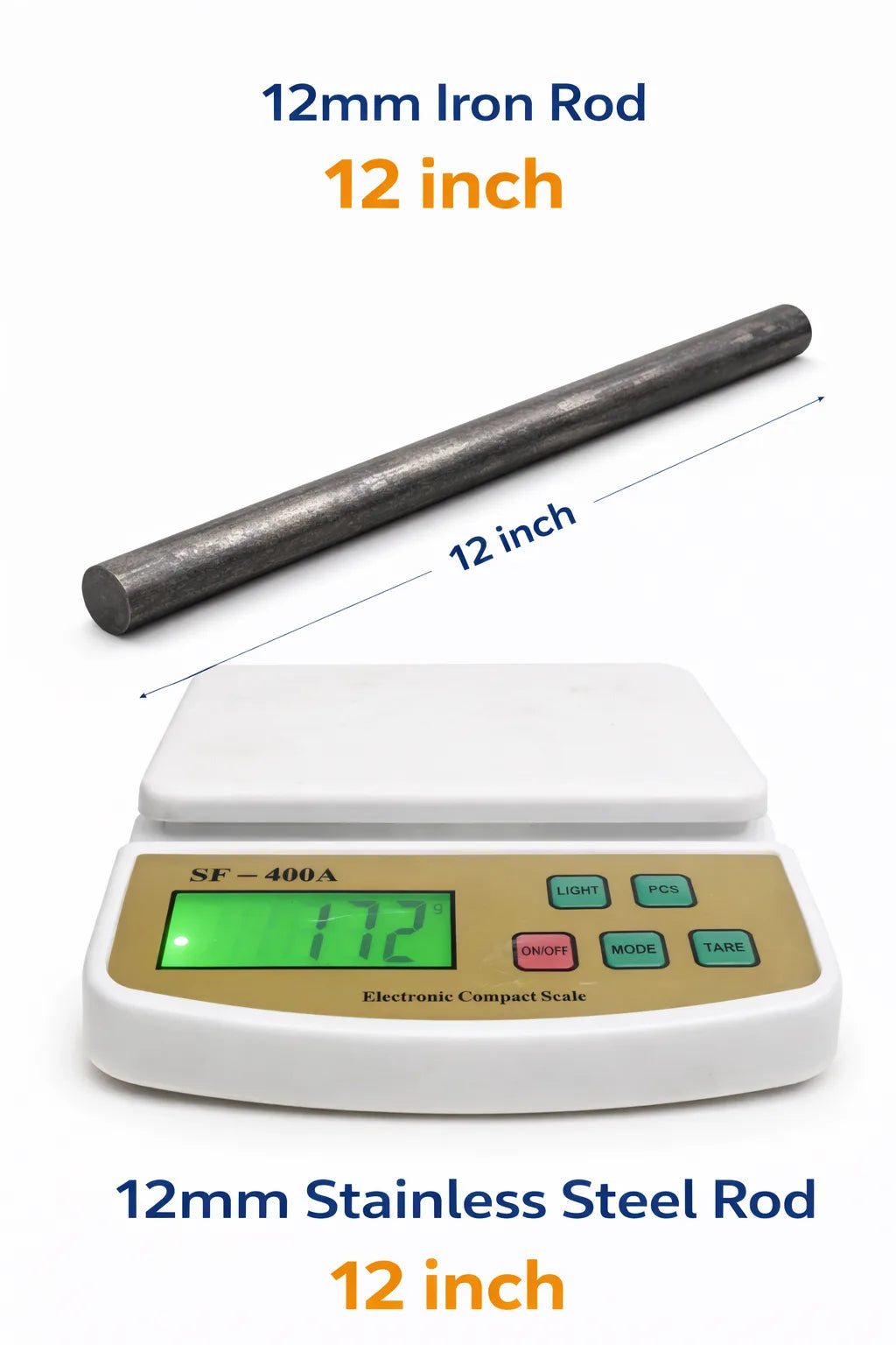Iron Rod 12mm/12inch