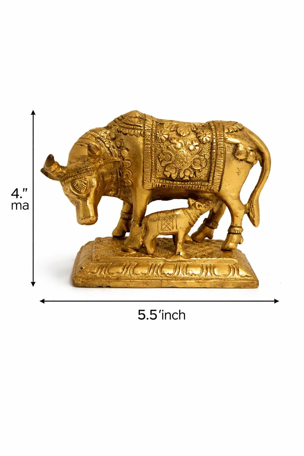 kamDheNu cow 1Kg Brass