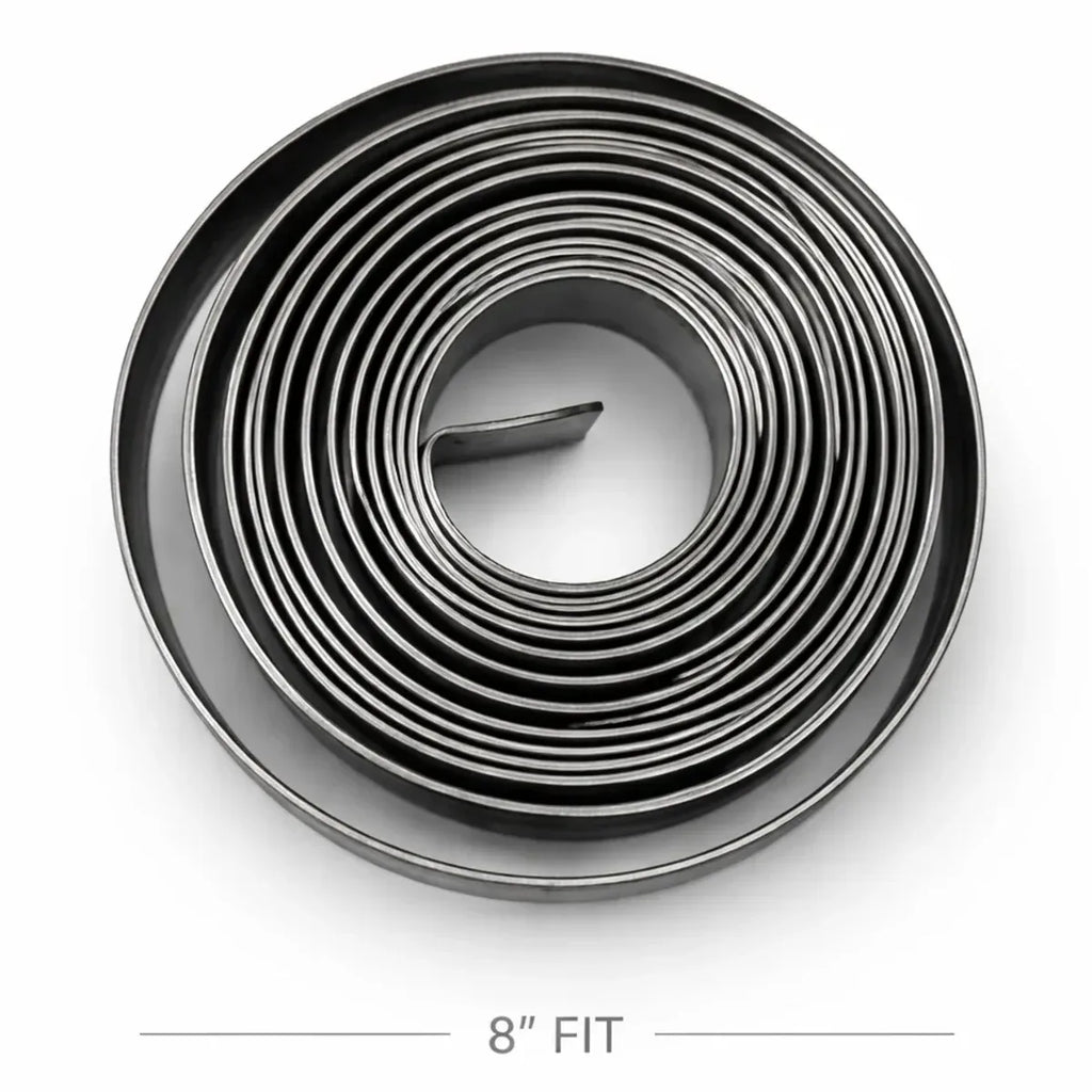 Stainless Steel Metal Strip 96" × 0.5" × 1.5mm (8 Feet)