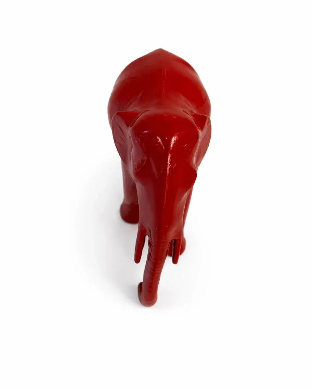Elephant Decor Statue - Red Variant
