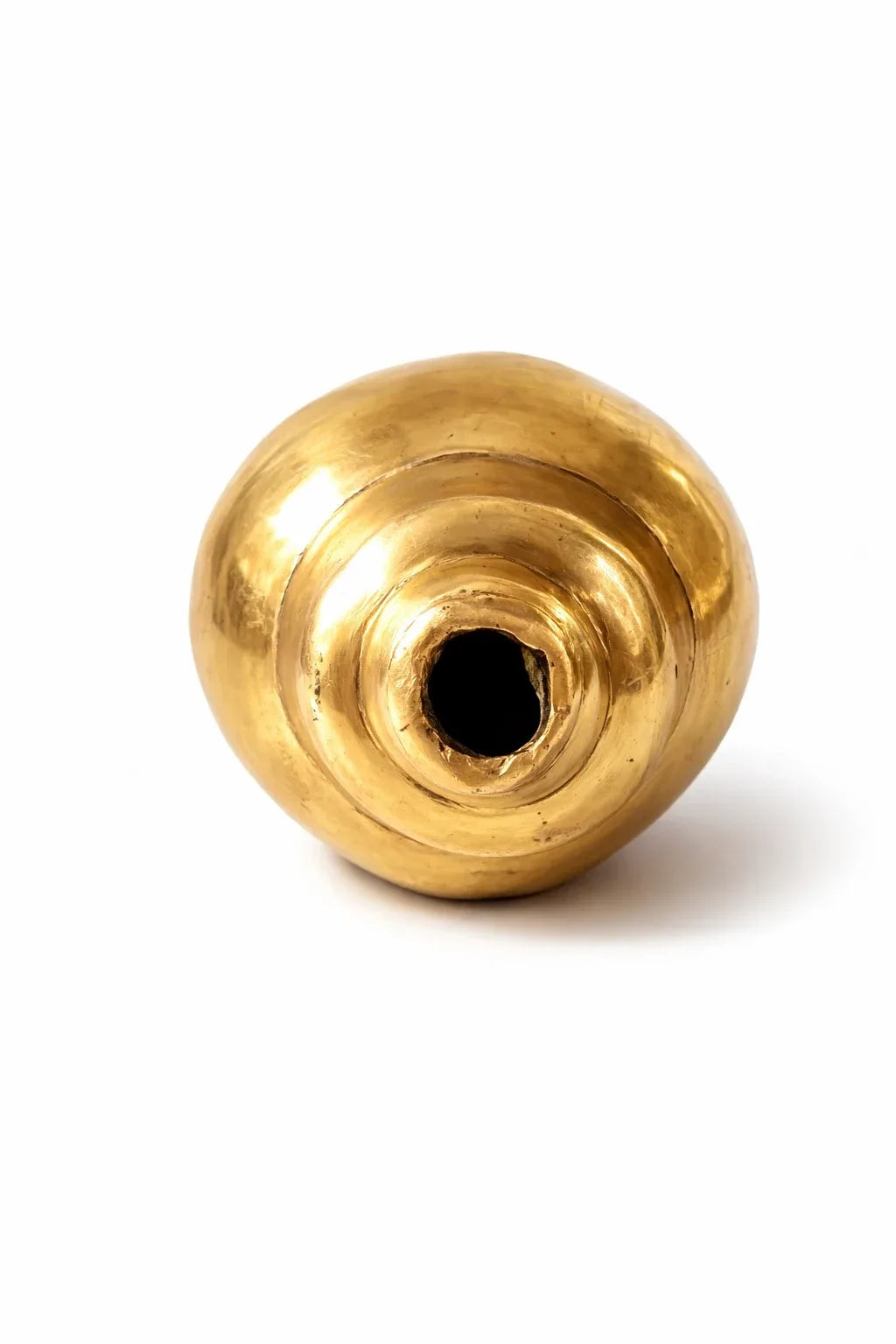 Brass Shankh (1.28 KG - Medium Size)