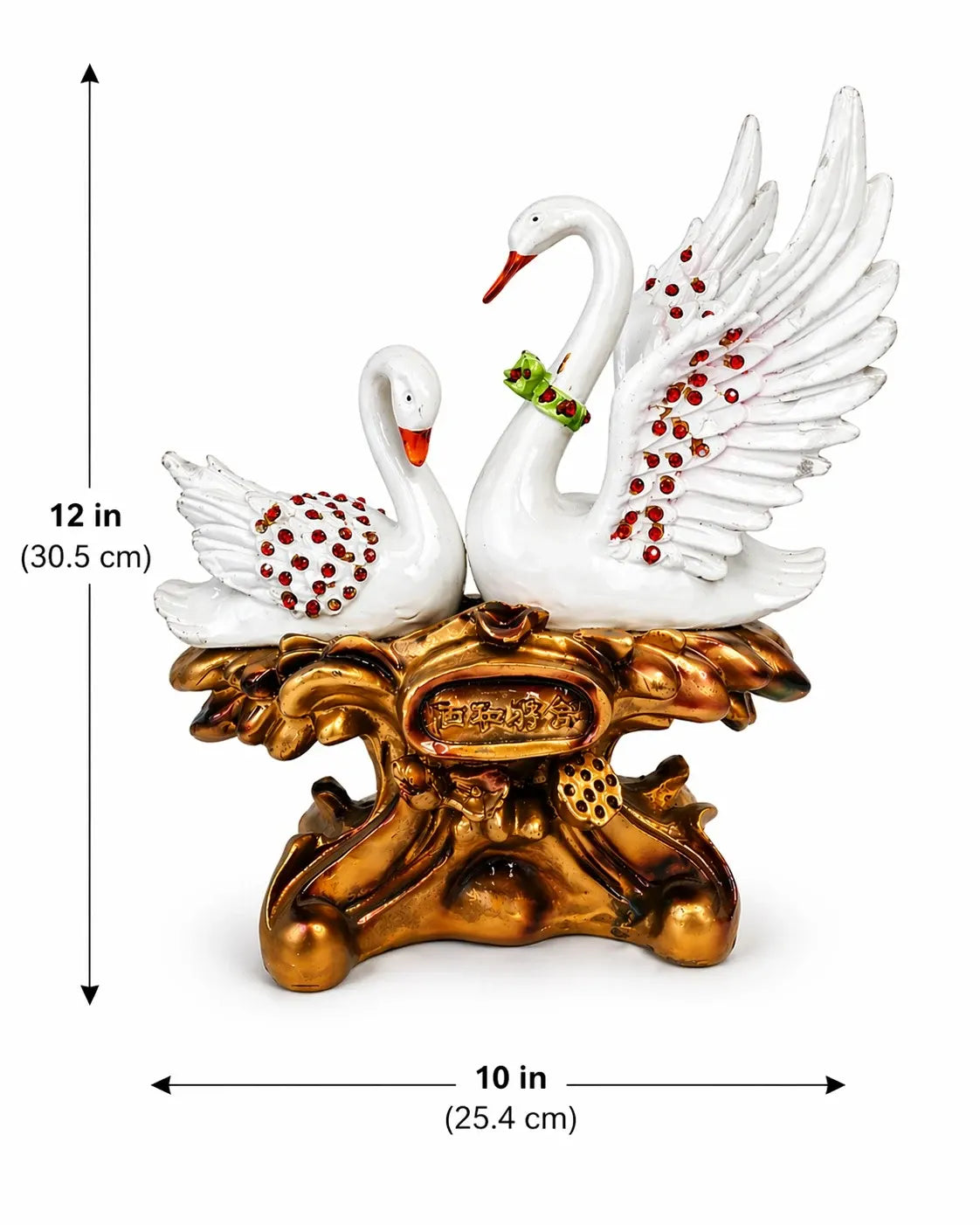 Swan Pair (Hans Jodi) Vastu Idol for Love & Relationship Harmony
