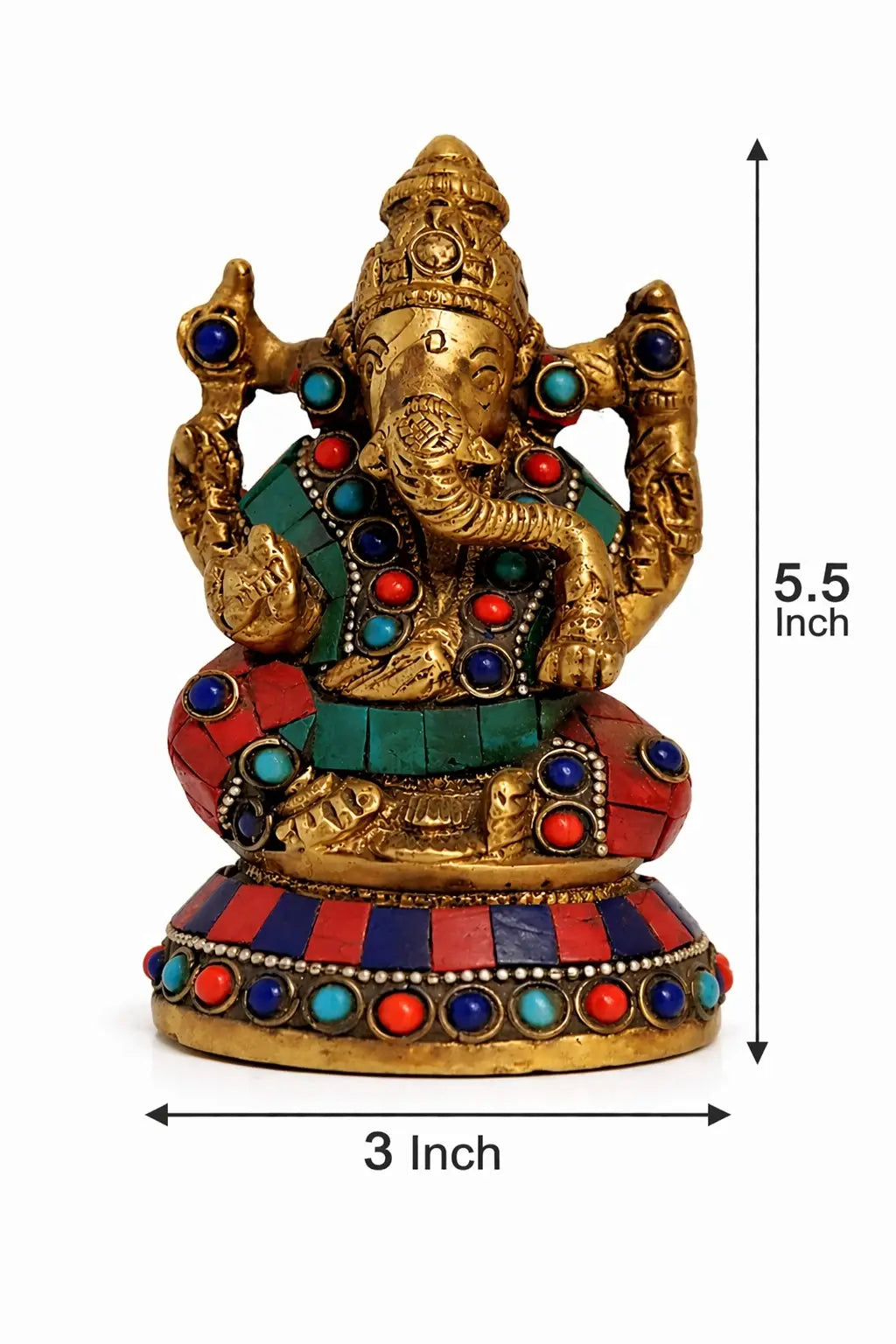Sweet Ganesha Idol - 900 Gram