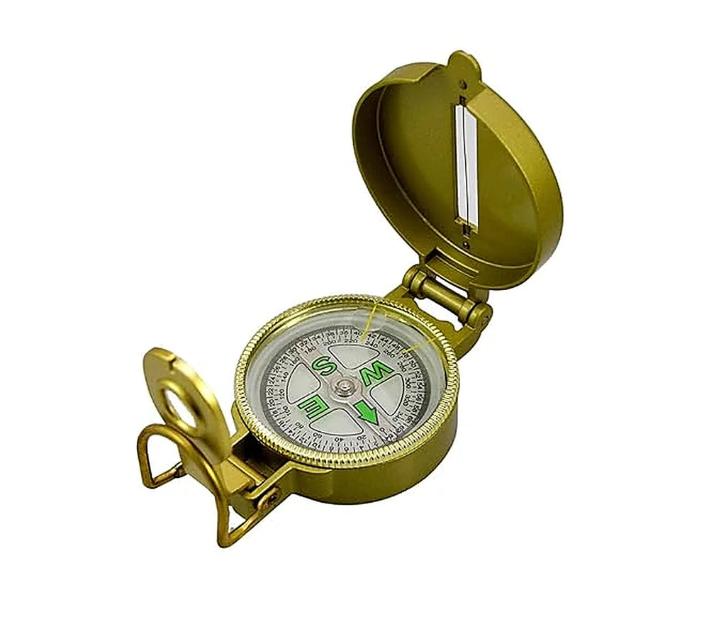Vastu Compass — Brass Lensatic Direction Finder