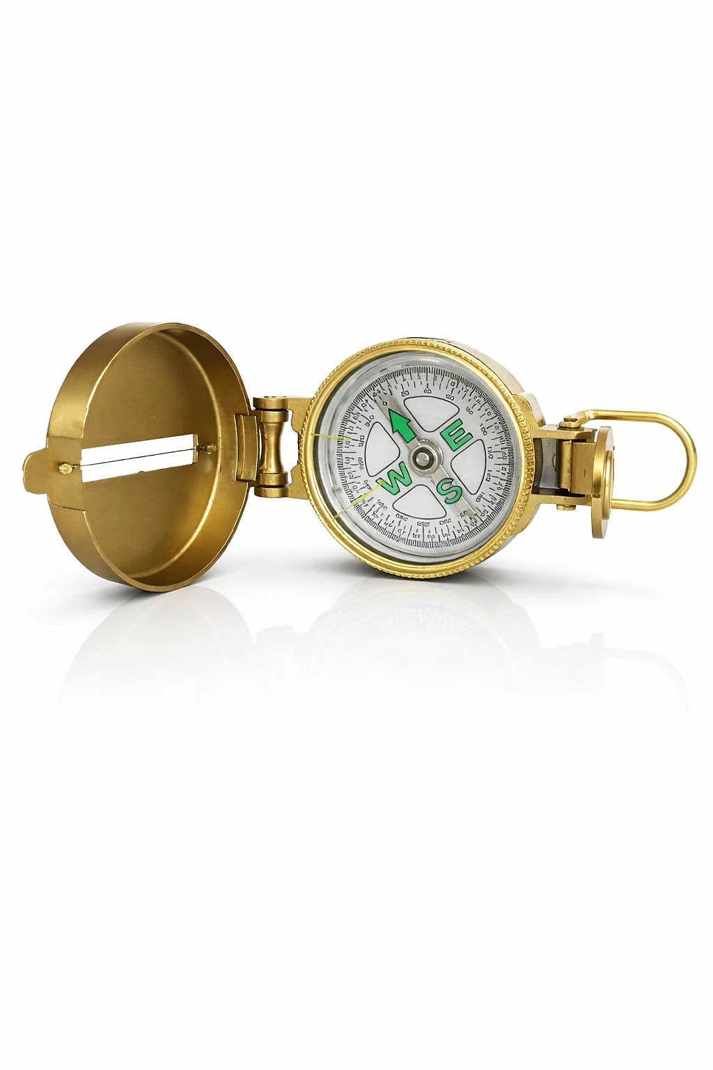 Vastu Compass — Brass Lensatic Direction Finder