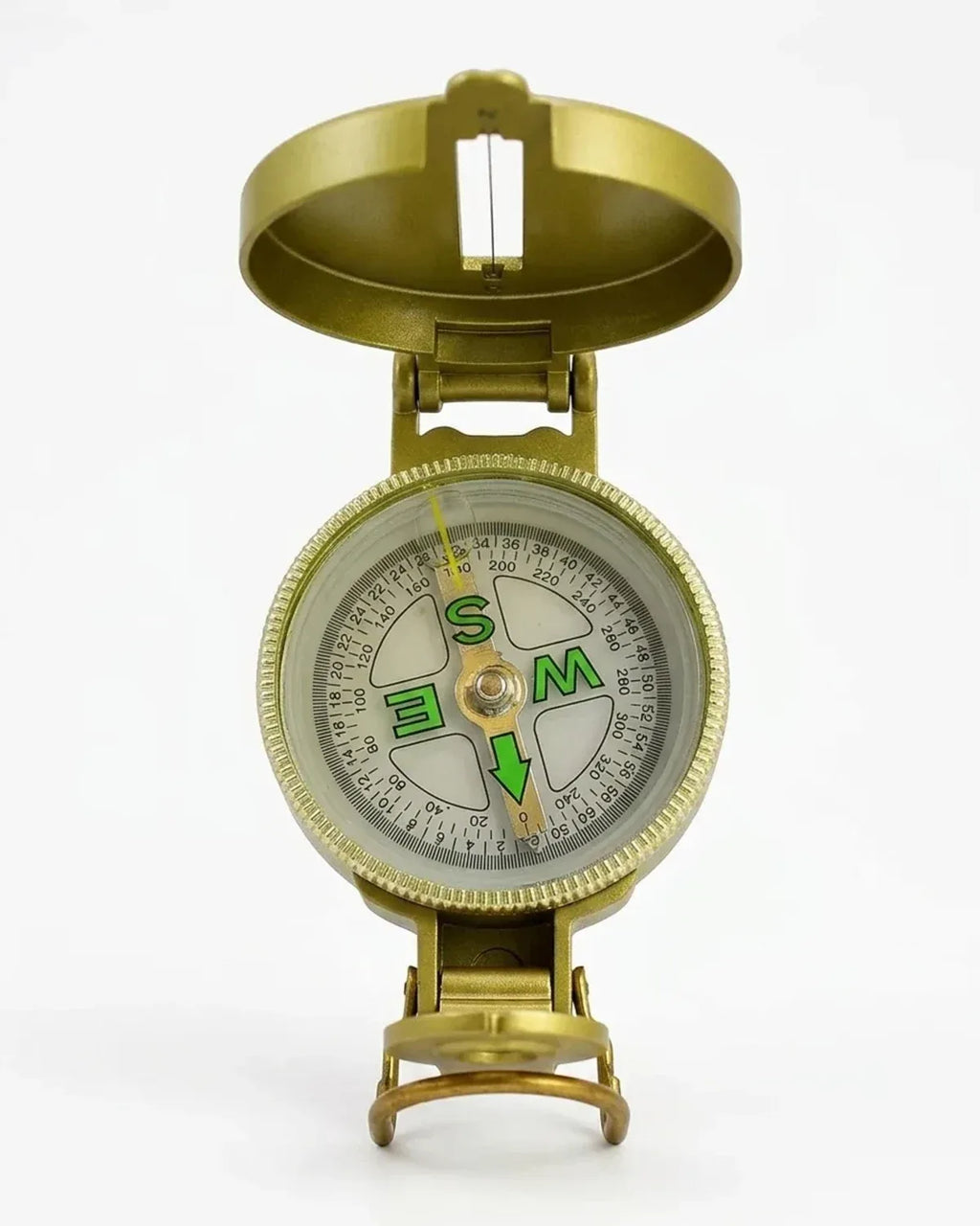 Vastu Compass — Brass Lensatic Direction Finder