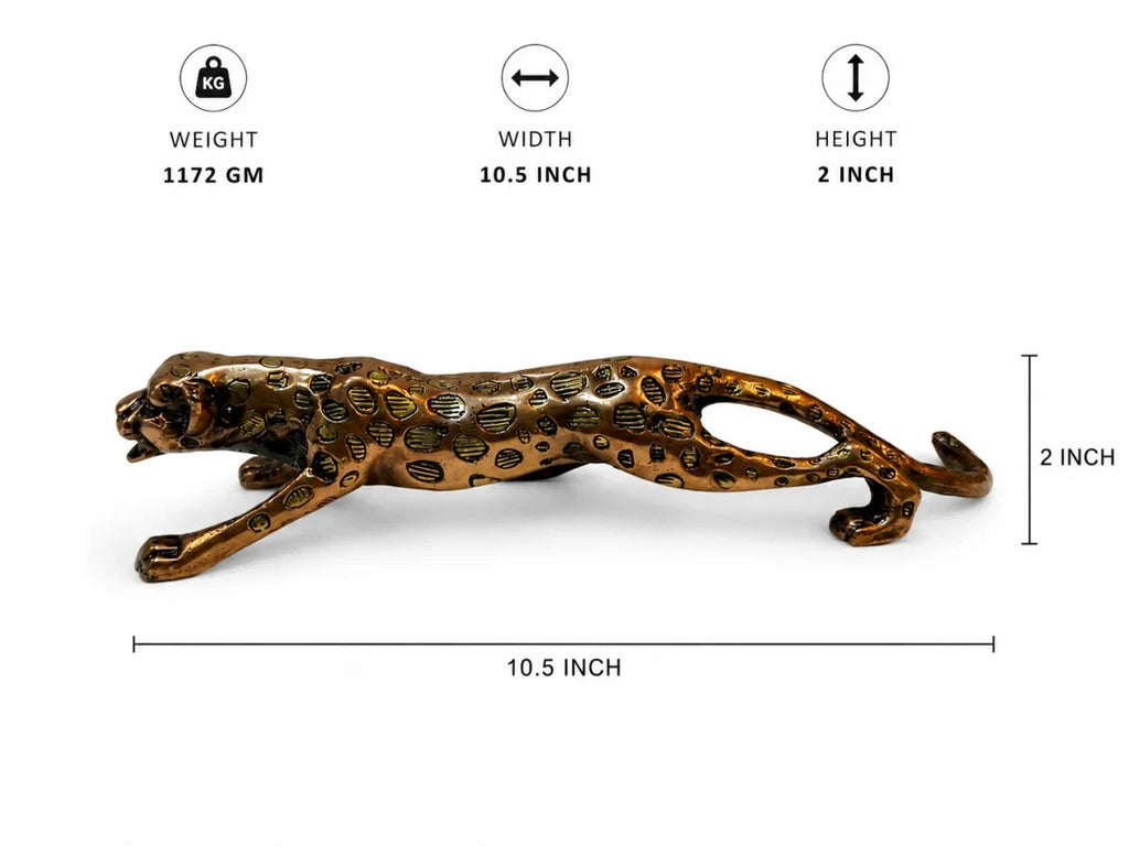 Vastu Tendua (Leopard) — Power, Courage & Protection Statue