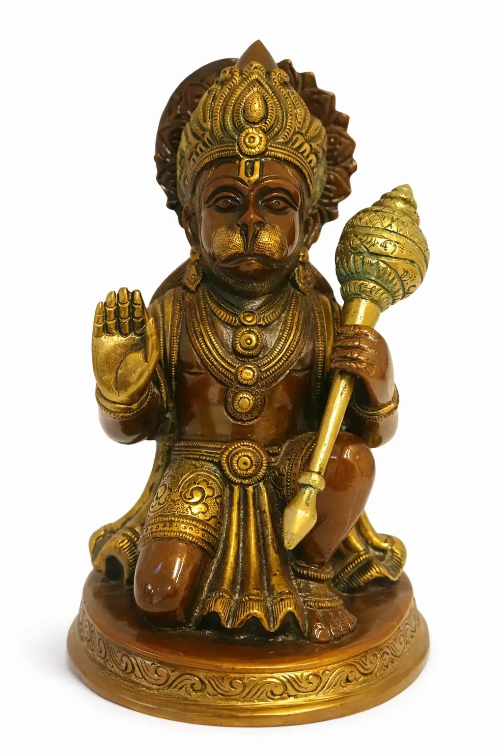 Veer Hanuman Idol (3.25 KG Premium Protection Vastu Murti - 9 Inch)