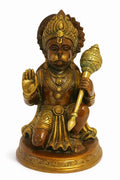 Veer Hanuman Idol (3.25 KG Premium Protection Vastu Murti - 9 Inch)