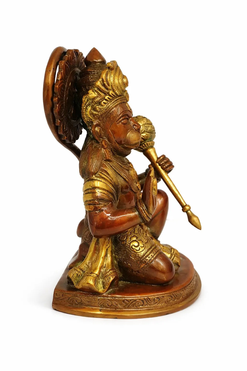 Veer Hanuman Idol (3.25 KG Premium Protection Vastu Murti - 9 Inch)