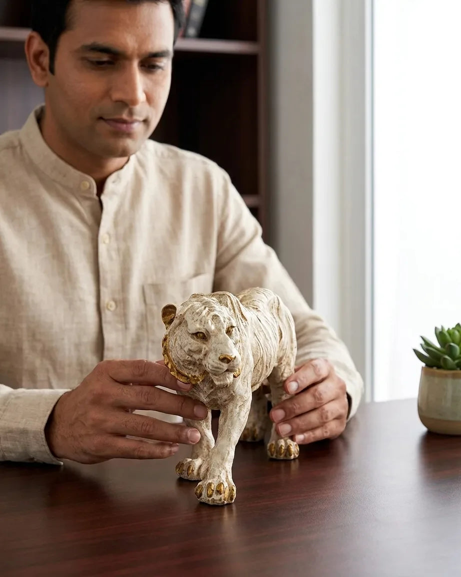 Walking Tiger Vastu Idol (Power & Protection Symbol)