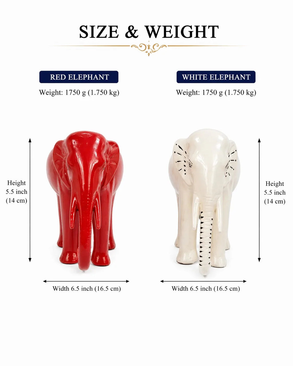 Elephant Decor Statue
