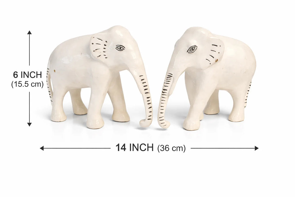 White Elephant Pair