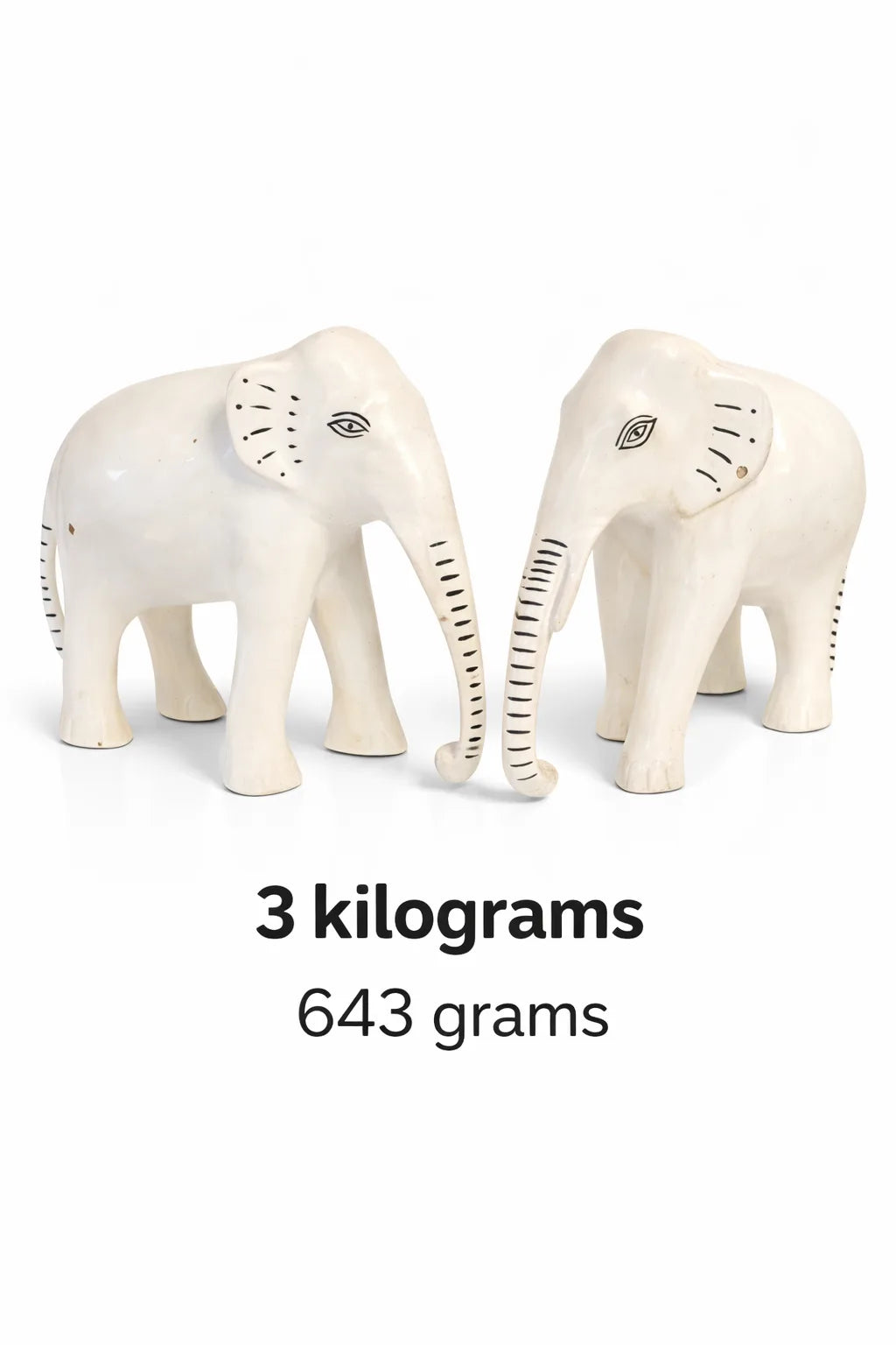 White Elephant Pair